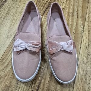 Pink Bow Loafers